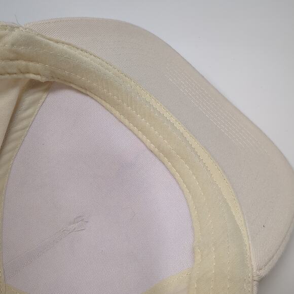 Dead Sexy Snapback 5 Panel Cap Beige One Size Adjustable Cotton Chomp - Picture 9 of 10